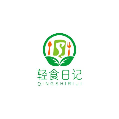 轻食日记logo设计