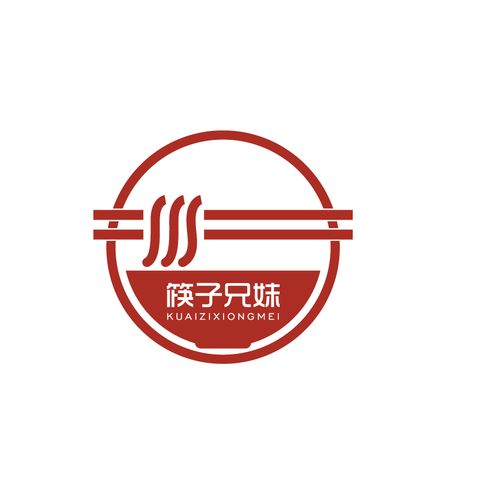 筷子兄妹logo设计