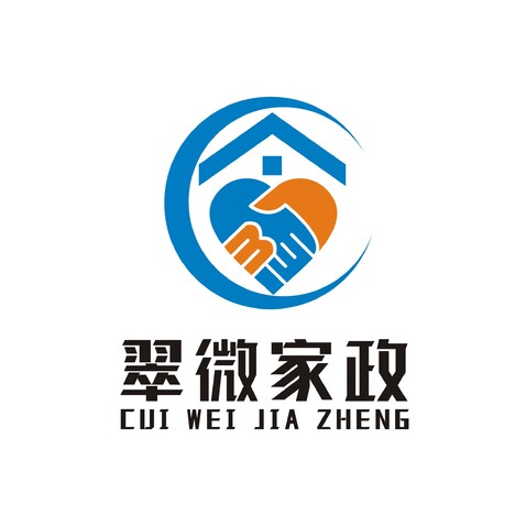 翠微家政logo设计