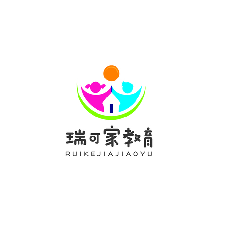 瑞可家教育logo设计