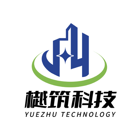 樾筑科技logo设计