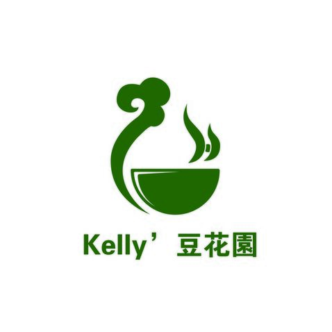 KELLY豆花园logo设计