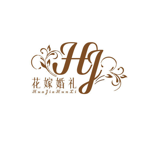 花嫁婚礼logo设计