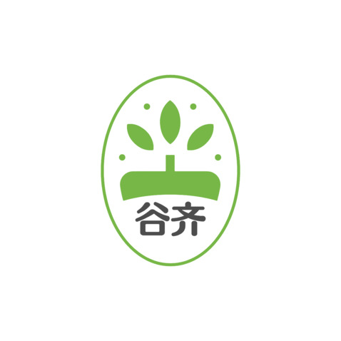 谷齐logo设计