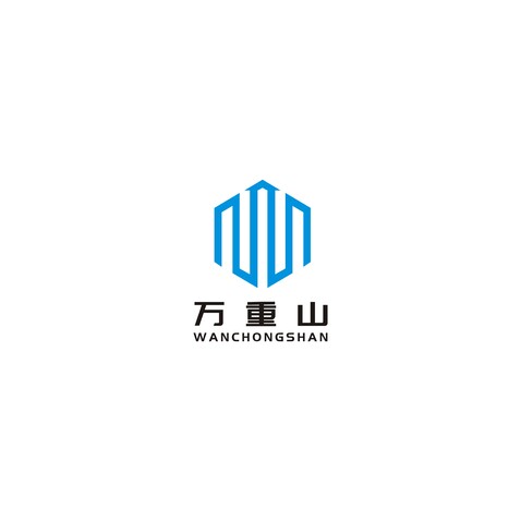 万重山logo设计