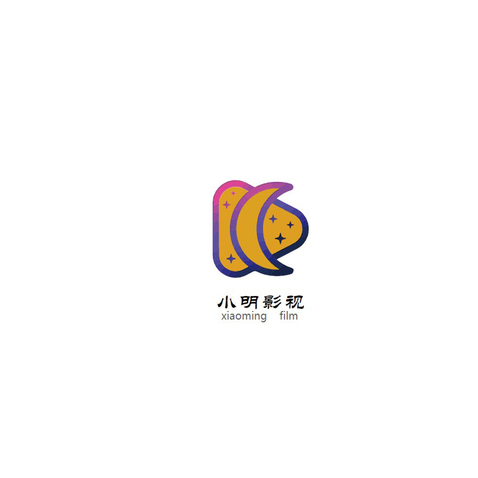 小明影视logo设计