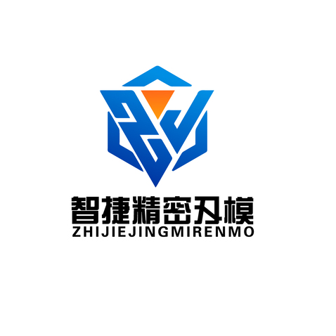 智捷精密刃模logo设计