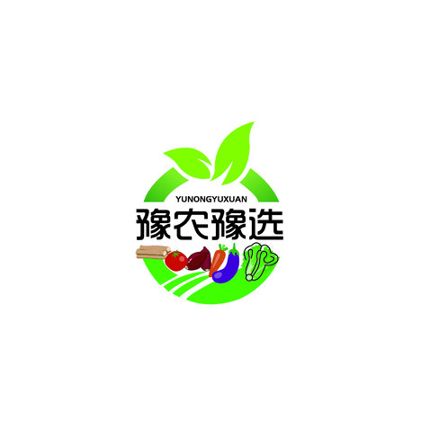 豫农豫选logo设计