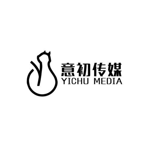 意初传媒logo设计