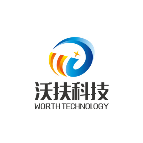 沃扶科技logo设计