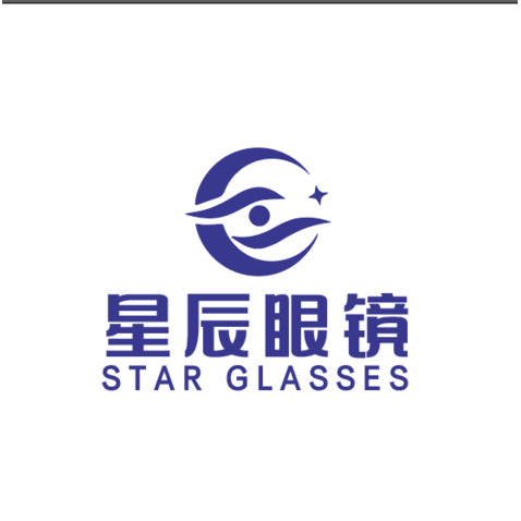 星辰眼镜logo设计