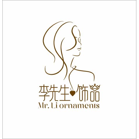 李先生饰品logo设计