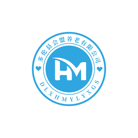 多伦县会盟养老有限公司logo设计