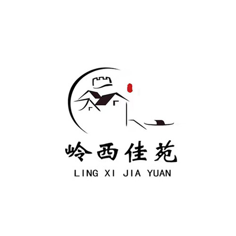 岭西佳苑logo设计