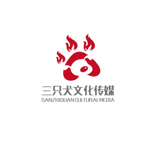 三只犬文化传媒logo设计