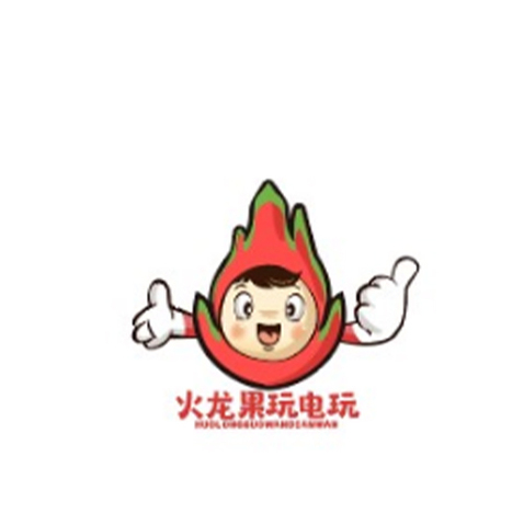 火龙果电玩logo设计