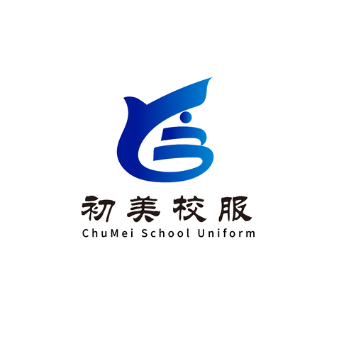 初美校服logo设计