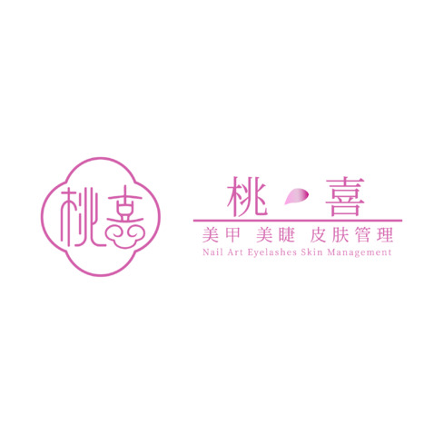 桃喜LOGOlogo设计