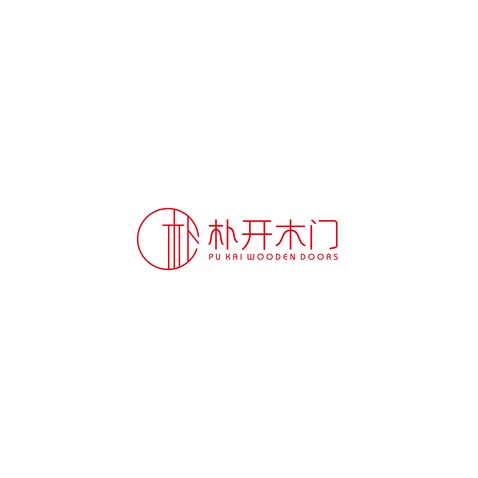 朴开木门logo设计