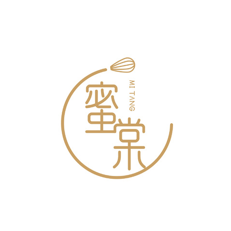 蜜棠logo设计