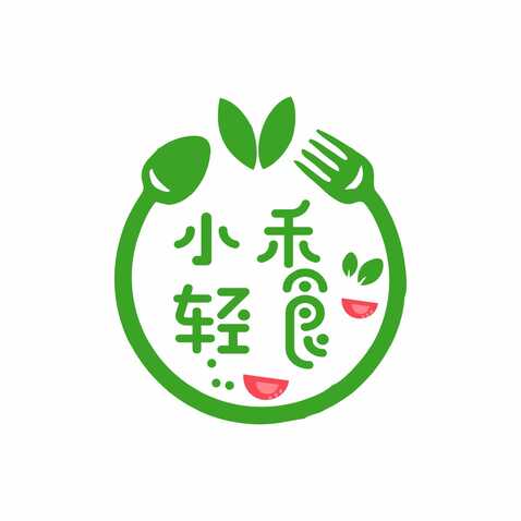 小禾轻食logo设计