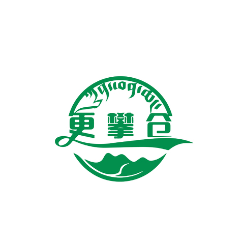 更攀仓logo设计