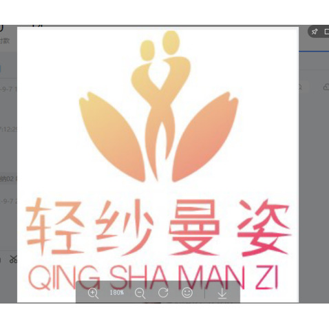 轻纱曼姿logo设计