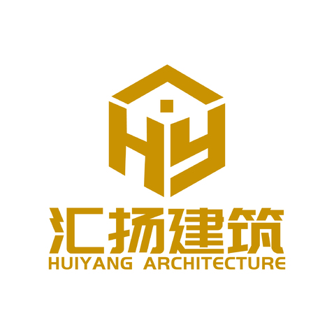 汇扬建筑logo设计