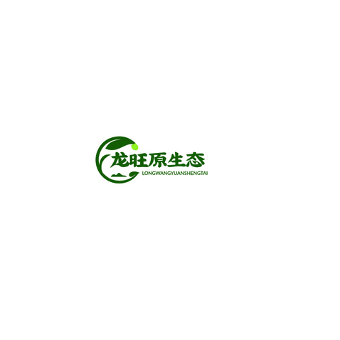 龙旺原生态logo设计