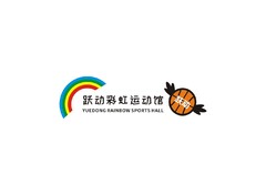 跃动彩虹运动馆logo