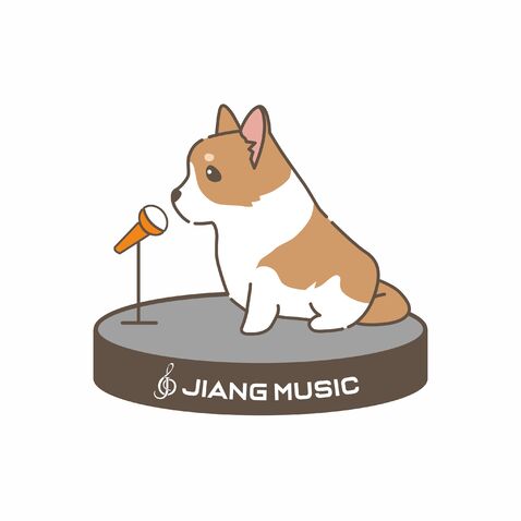 Jiang Musiclogo设计