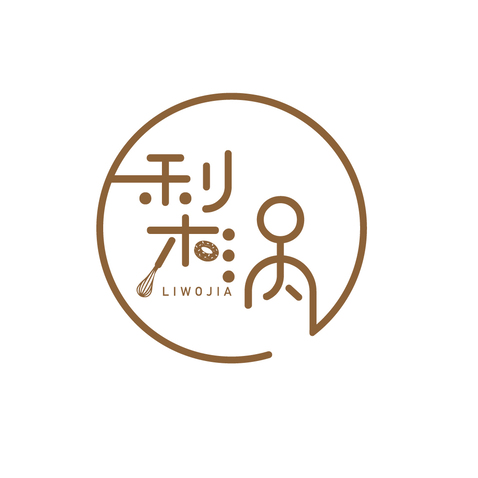 梨涡家logo设计