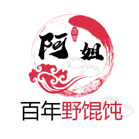 馄饨logo设计