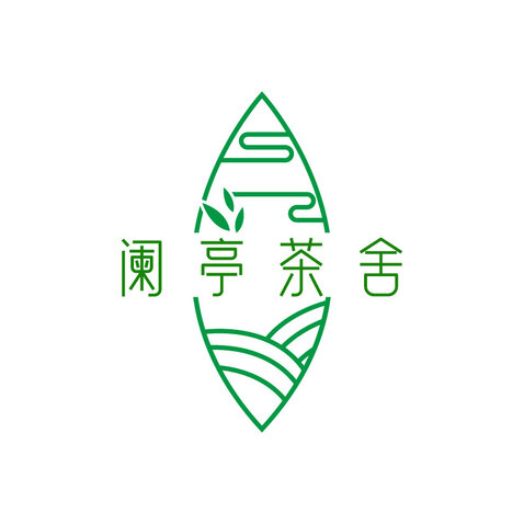 阑亭茶舍logo设计