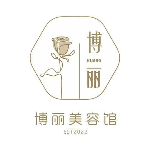 博丽美容院logo设计