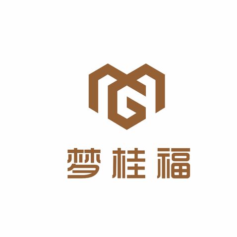 梦桂福logo设计