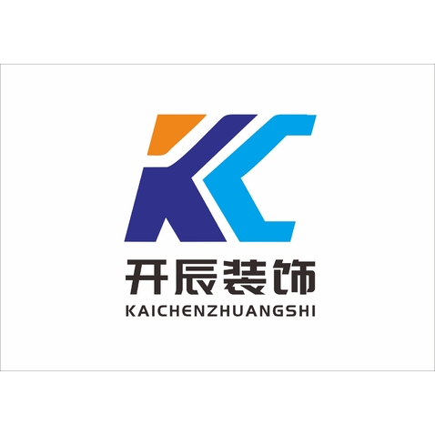 开辰装饰logo设计