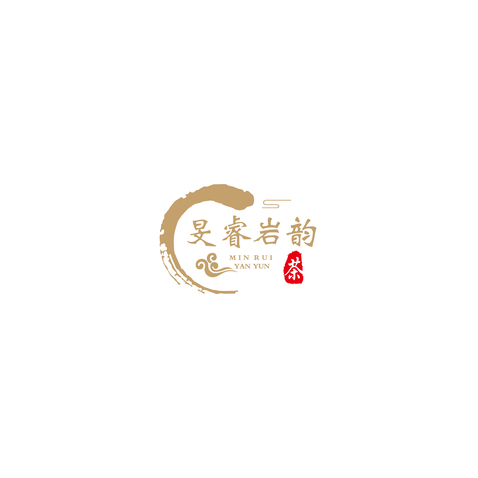 旻睿岩韵logo设计