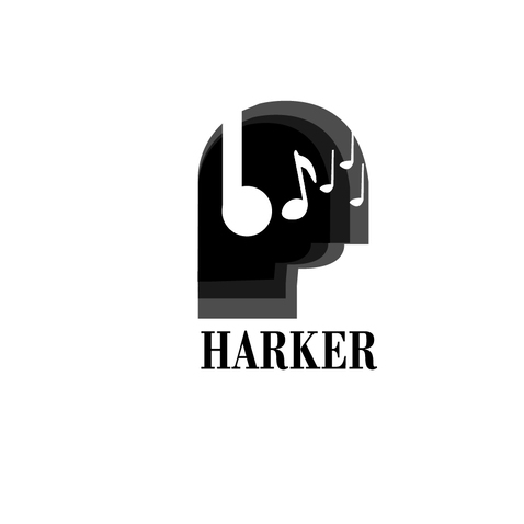 HARKER耳机 LOGOlogo设计