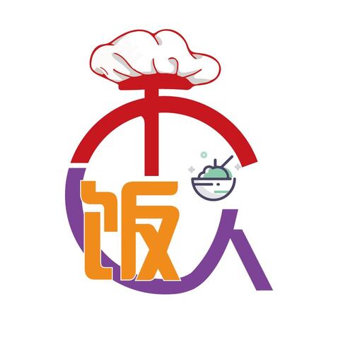 干饭人logo设计