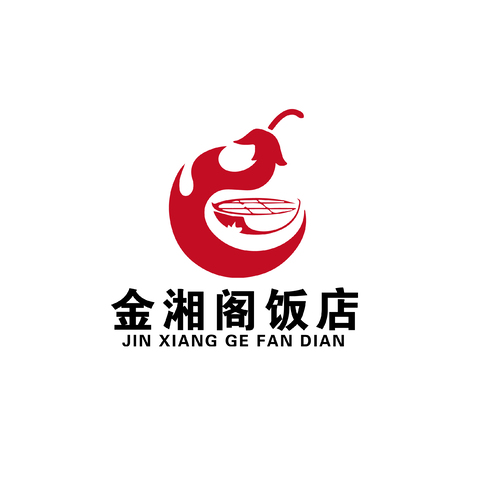 金湘阁饭店logo设计