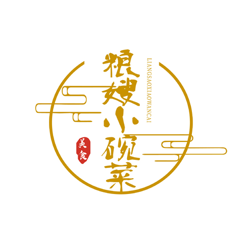 粮嫂小碗菜logo设计