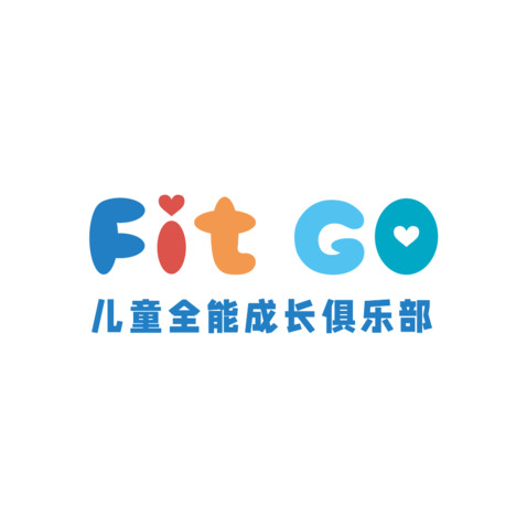 儿童全能成长俱乐部logo设计