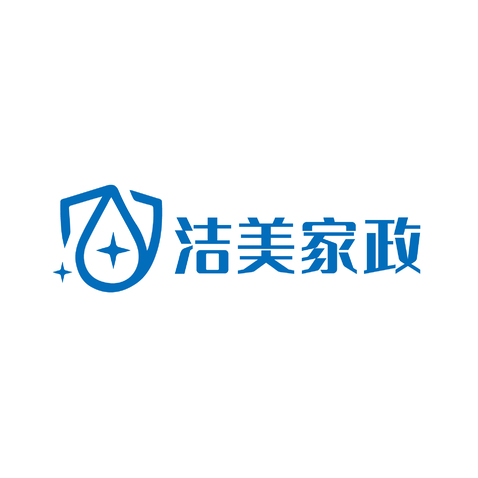 洁美家政logo设计