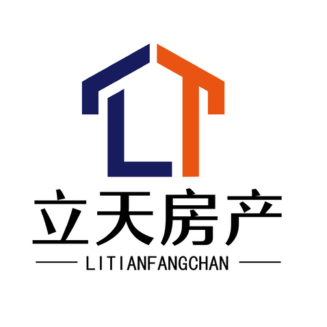 立天房产logo设计