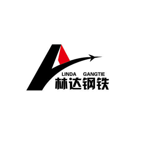 林达钢铁logo设计