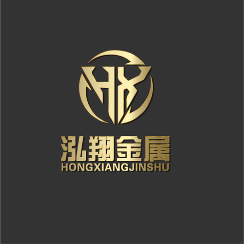 泓翔金属logo设计