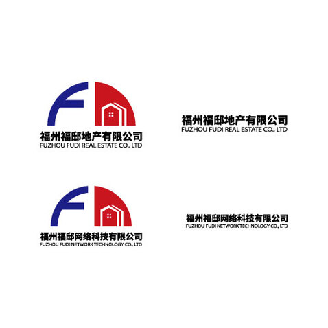 福州福邸地产有限公司logo设计