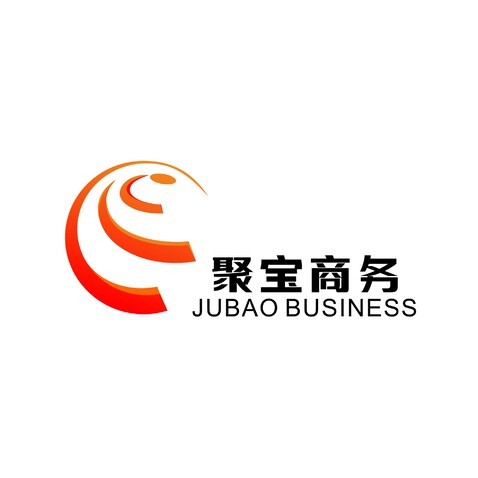 聚宝商务logo设计