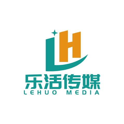 乐活传媒logo设计